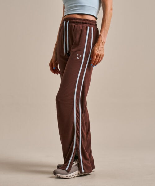 Bam2771 Sporty Straight Leg Jogger Conker Clothing 2