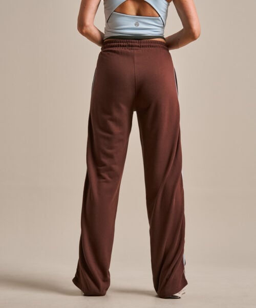 Bam2771 Sporty Straight Leg Jogger Conker Clothing 4