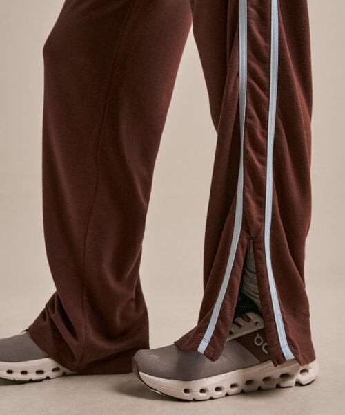 Bam2771 Sporty Straight Leg Jogger Conker Clothing 6
