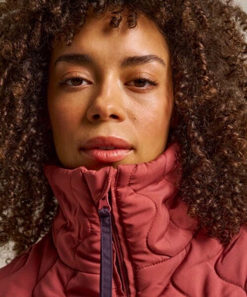 Bam2784 Packable Cloud Gilet Rose Garnet Clothing 5