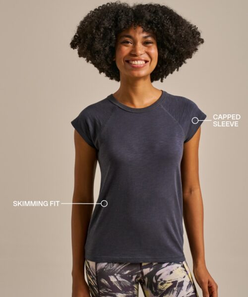 Bam2821 Easy Breezy Tshirt Navy Bam Clothing