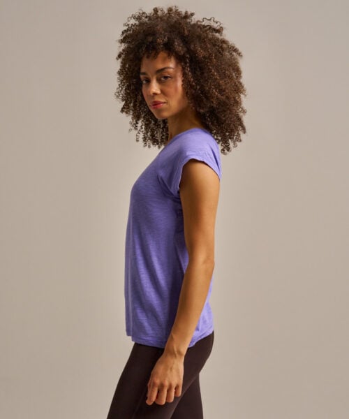Bam2821 Easy T Shirt Smokey Lavender Clothing 3