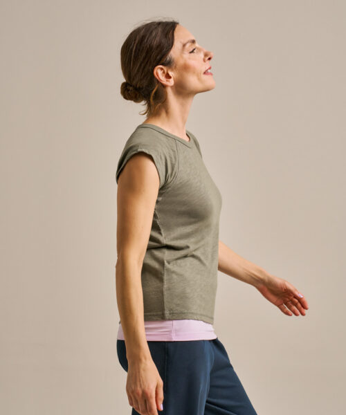 Bam2821 Easy T Shirt Washed Khaki Clothing 3