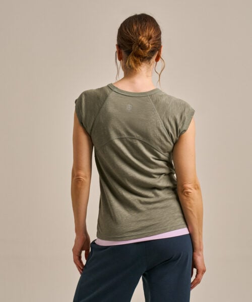 Bam2821 Easy T Shirt Washed Khaki Clothing 4