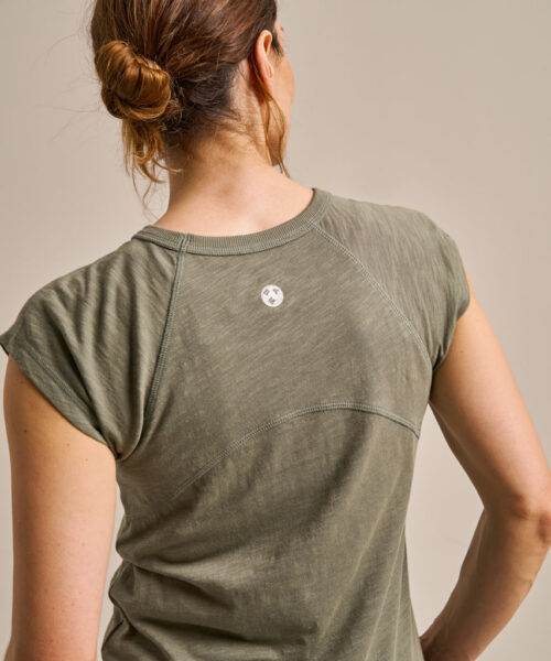 Bam2821 Easy T Shirt Washed Khaki Clothing 6