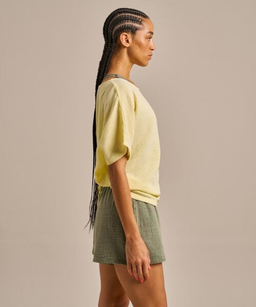 Bam2824 Top Washed Yellow Bam Clothing 3