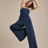 Bam2829 Gauze Jumpsuit Mariner Navy Bam Clothing 1