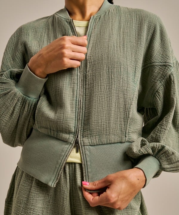 Bam2830 Bomber Jacket Washed Khaki Bam Clothing 6 Blog