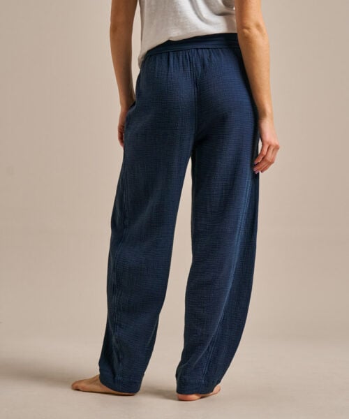 Bam2831 Tulip Leg Yoga Pant Mariner Navy Bam Clothing 4