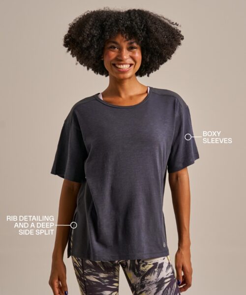 Bam2841 Anything But Basic Tshirt Mariner Navy Bam Clothing
