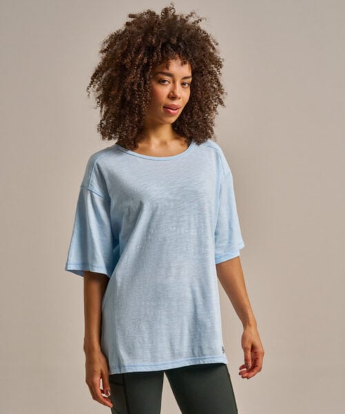 Bam2841 Basic T Shirt Glacial Blue Clothing 2