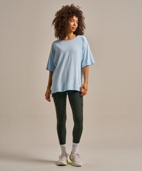 Bam2841 Basic T Shirt Glacial Blue Clothing 7
