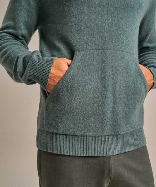 Bam2863 Active Knit Hoody New Khaki Clothing 6