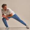 Bam2864 Heavyweight Recovery Jogger Denim Blue Clothing 1