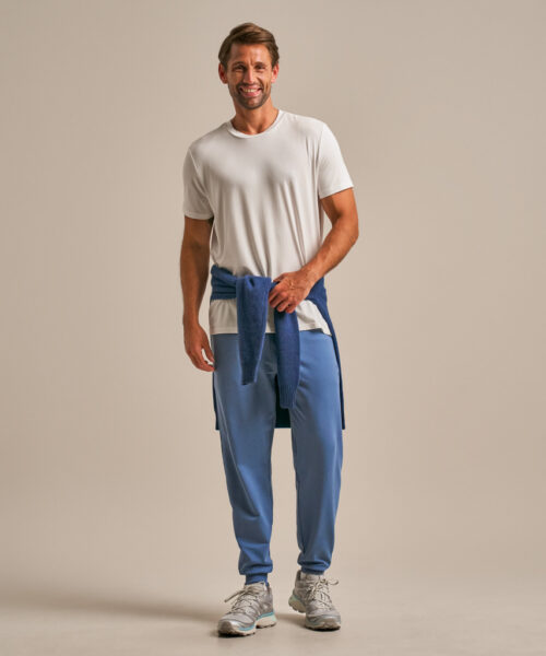 Bam2864 Heavyweight Recovery Jogger Denim Blue Clothing 7