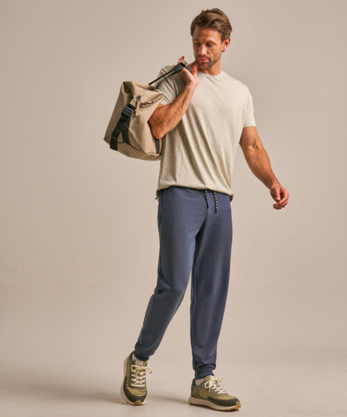 Bam2864 Heavyweight Recovery Jogger Storm Navy Clothing 6