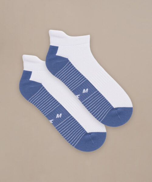 Bam2874 Technical Running Trainer Socks Denim Blue Bam Clothing 3