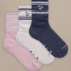 Bam2877 Crew Socks Blossom Blush Bam Clothing 1