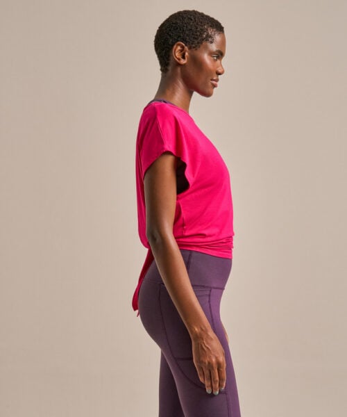 Bam2889 Tie Back Top Dragonfruit Clothing 3 2
