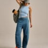 Bam2890 Horseshoe Sweatpants Agate Blue Clothing 1