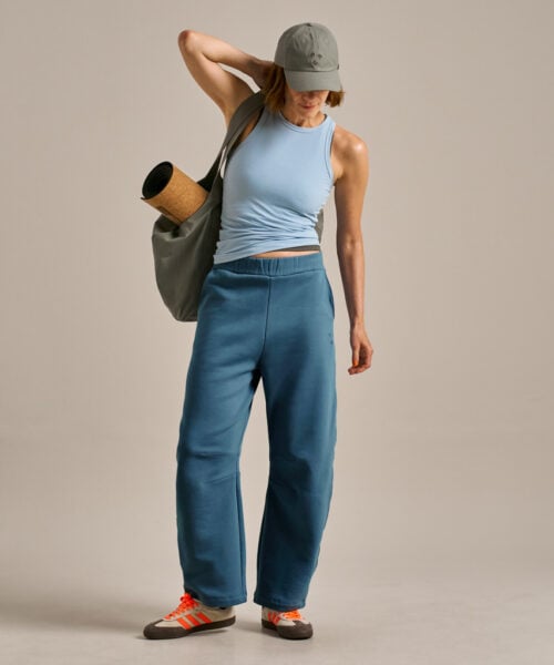 Bam2890 Horseshoe Sweatpants Agate Blue Clothing 1