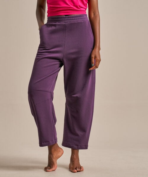 Bam2890 Horseshoe Sweatpants Damson Clothing 2