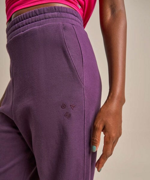 Bam2890 Horseshoe Sweatpants Damson Clothing 5
