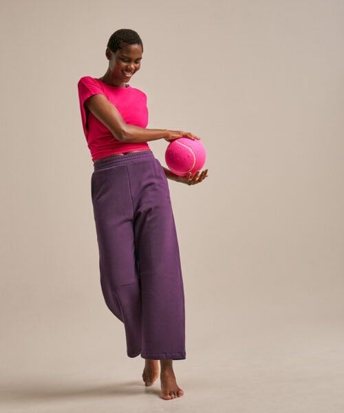 Bam2890 Horseshoe Sweatpants Damson Clothing 6