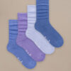 Bam2891 Active Socks Blues Mix Bam Clothing 1