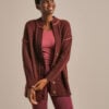 Bam2915 Knitted Cardigan Bitter Chocolate Clothing 1