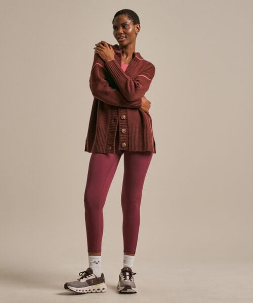 Bam2915 Knitted Cardigan Bitter Chocolate Clothing 7