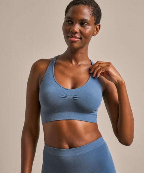 Bam2922 Racerback Bralette Agate Blue Clothing 2