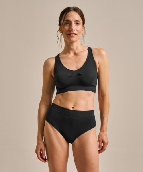 Bam2922 Racerback Bralette Black Clothing 2