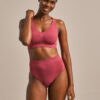 Bam2922 Racerback Bralette Rose Garnet Clothing 1