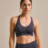 Bam2922 Racerback Bralette Storm Navy Clothing 2
