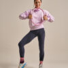Bam2956 High Neck Sweatshirt Lavender Blush Clothing 1