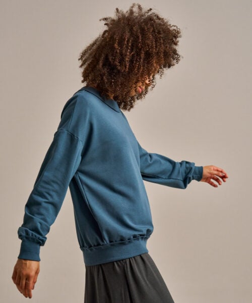 Bam2957 Studio Sweatshirt Agate Blue Clothing 1