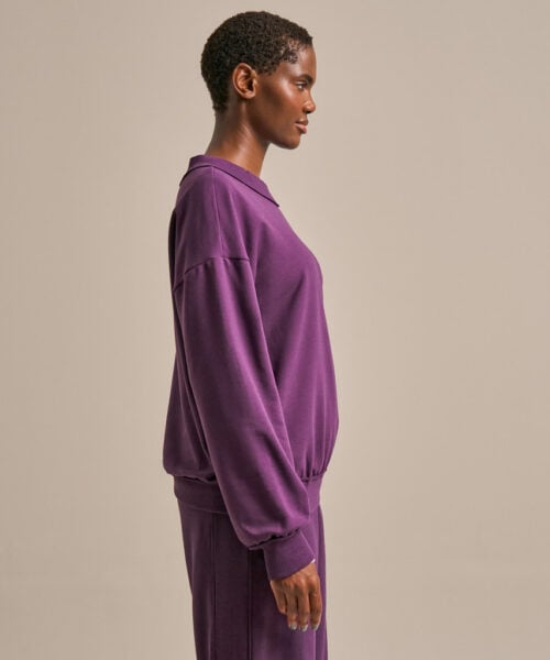 Bam2957 Studio Sweatshirt Damson Clothing 3