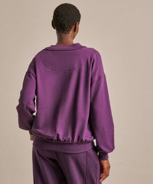 Bam2957 Studio Sweatshirt Damson Clothing 4