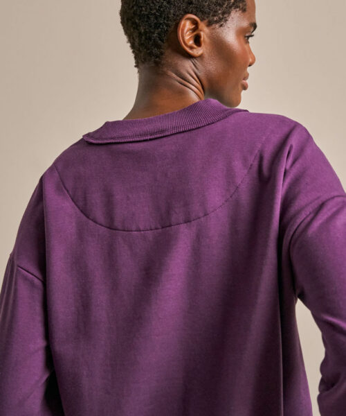 Bam2957 Studio Sweatshirt Damson Clothing 6