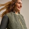 Bam2958 Fleece Gilet New Khaki Clothing 1