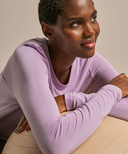 Bam2962 Long Sleeve Lavender Blush Clothing 5