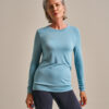 Bam2962 Long Sleeve Top Oceanic Blue Clothing 1
