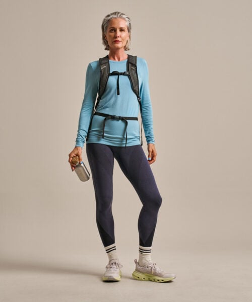 Bam2962 Long Sleeve Top Oceanic Blue Clothing 7
