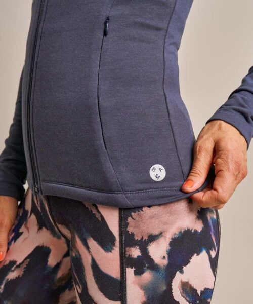 Bam2970 Sculpting Sweat Top Storm Navy Clothing 6