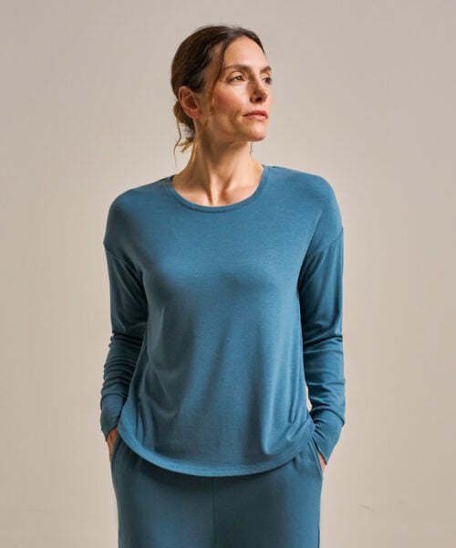 Bam2974 Pyjama Set Agate Blue Clothing 2