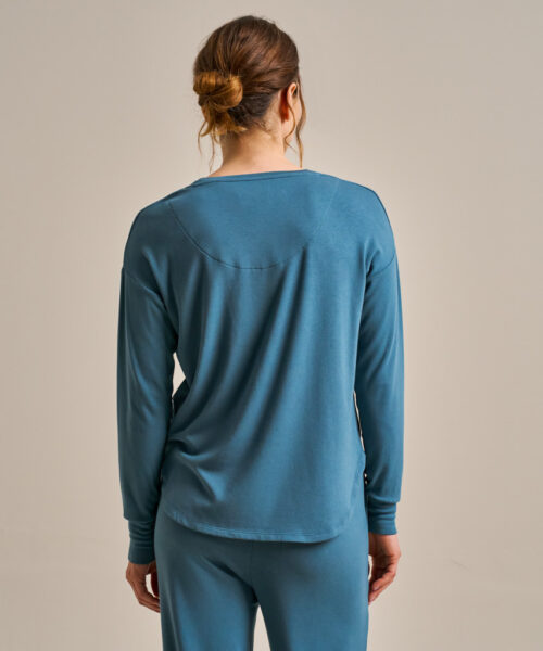 Bam2974 Pyjama Set Agate Blue Clothing 4
