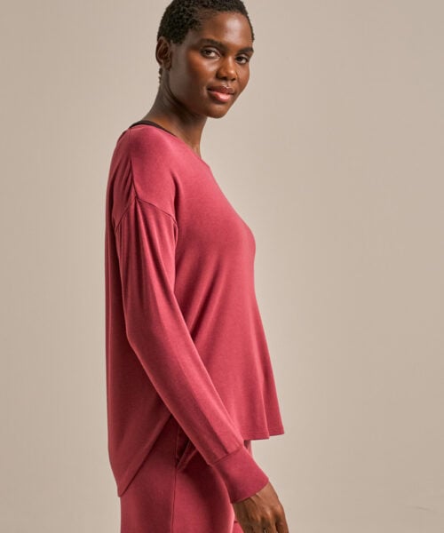 Bam2974 Pyjama Set Rose Garnet Clothing 3