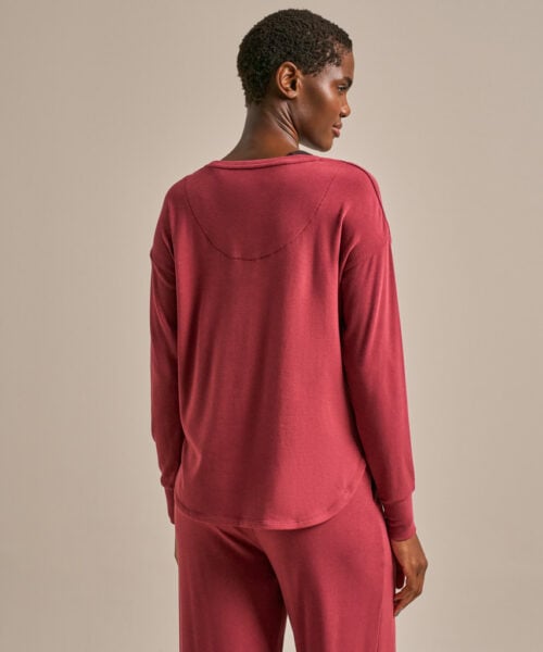 Bam2974 Pyjama Set Rose Garnet Clothing 4
