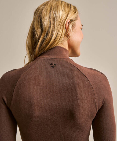 Bam2975 Zip Up Jacket Bitter Chocolate Black Clothing 6
